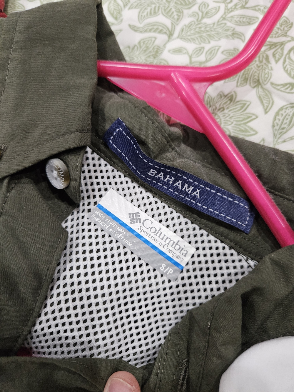 Men's Casual Button-Down Shirt - Blue, Red, Olive, White - Picture 3 of 4